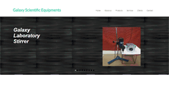 Desktop Screenshot of galaxylabequip.com